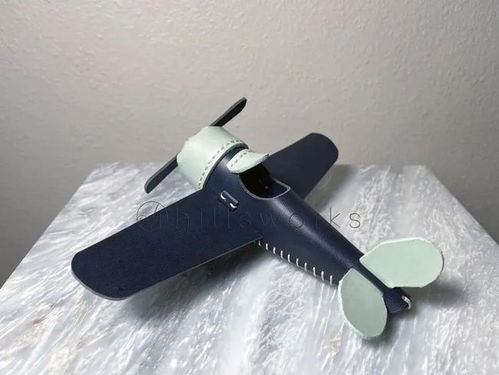 手工皮具 皮革小飞机制作教程